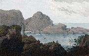 John William Edy Islands of Heliesund and HellisOe oil on canvas